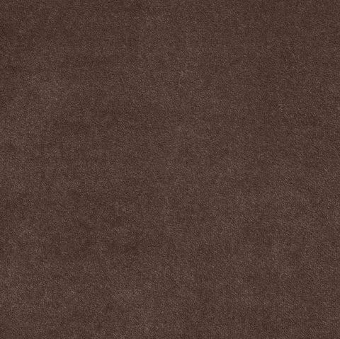 Indie Brown Velvet Upholstered Twin Bed, 1 Piece (Style 2)