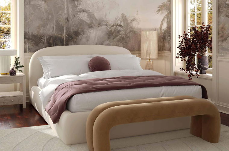Upholstered Queen Beds