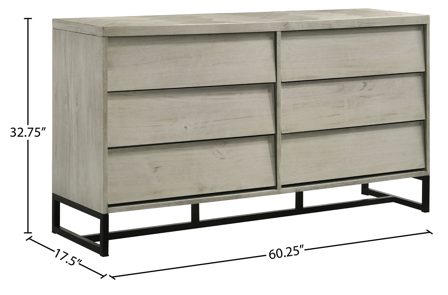 banquet grey stone dresser d