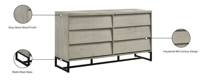 Banquet Grey Stone Dresser D