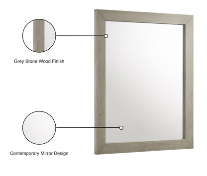 Banquet Grey Stone Mirror M