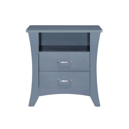 Meka Accent Table, Gray Finish