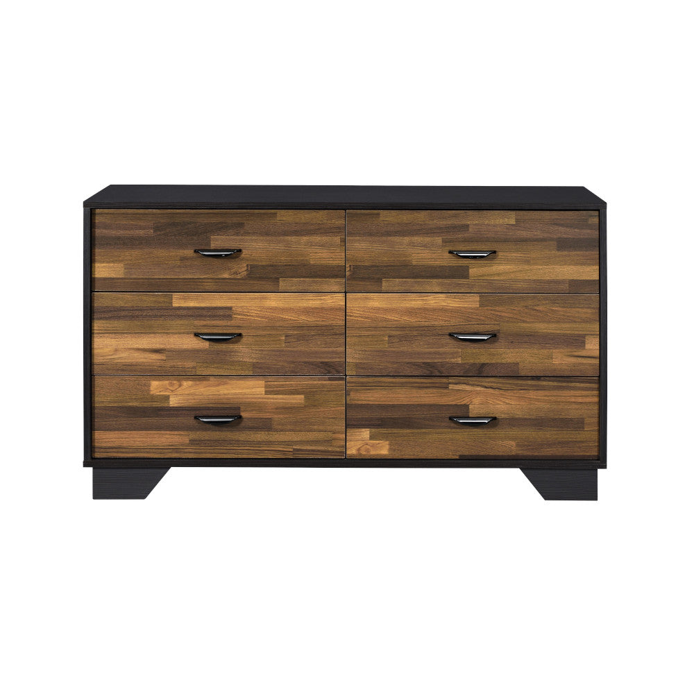 ottawa dresser, walnut & black finish