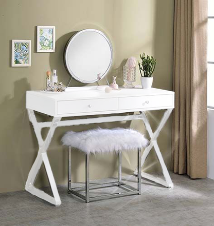 VANITY MIRROR & STOOL