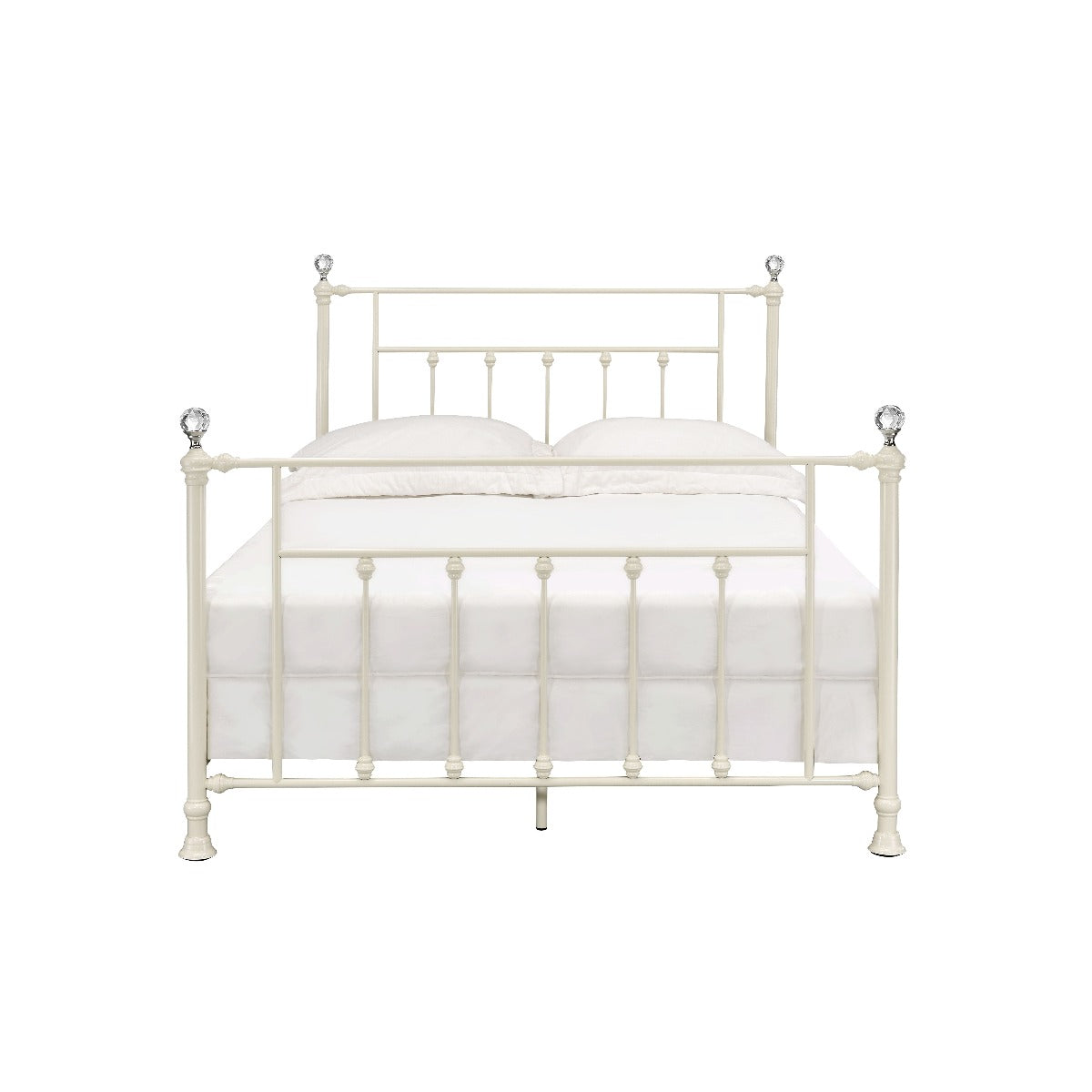 ragnar full bed, white finish