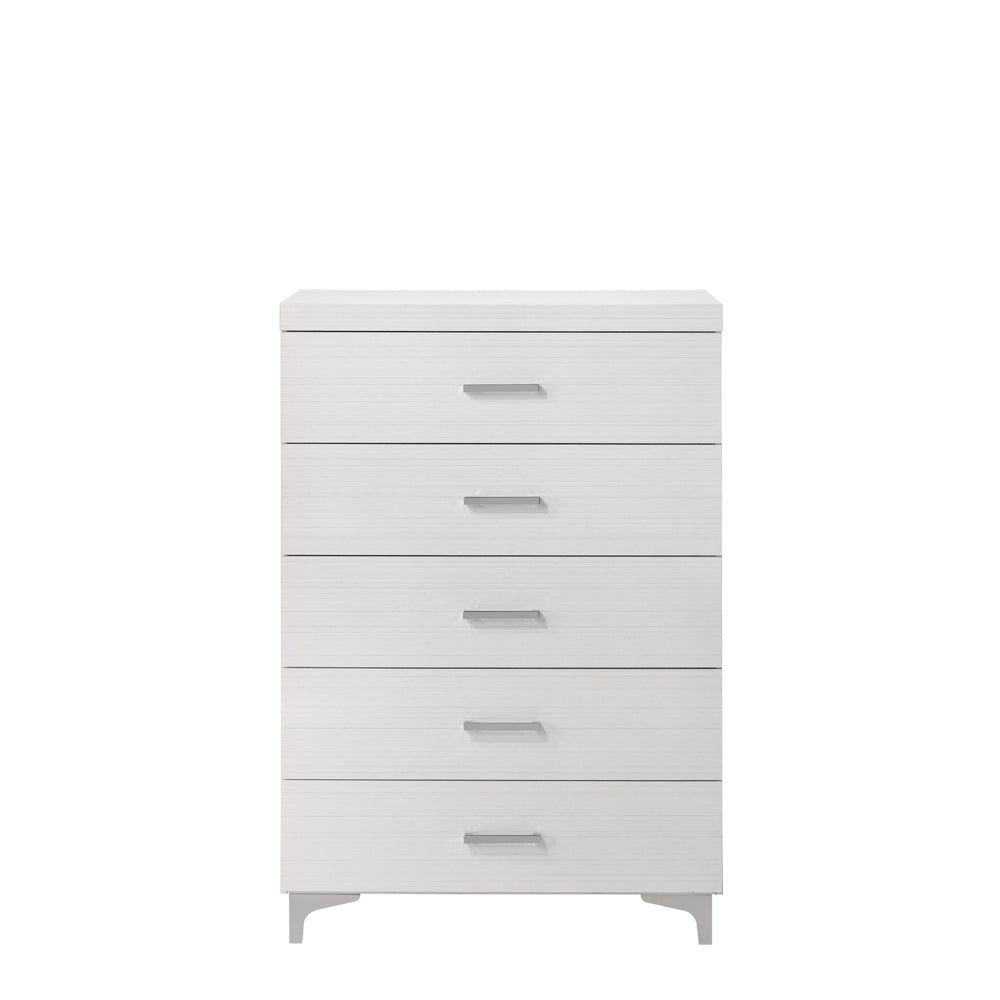 rapunzel chest, white finish