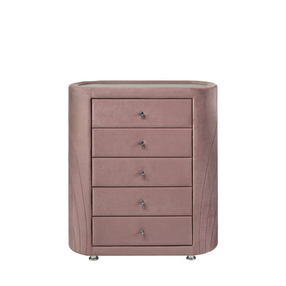 Reon Chest, Pink Velvet