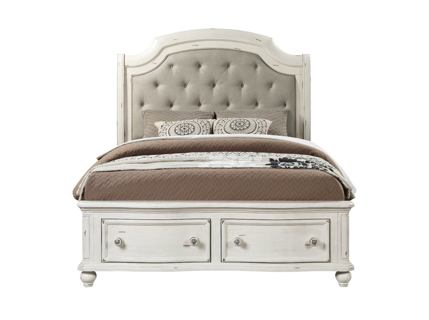 queen bed w/storage