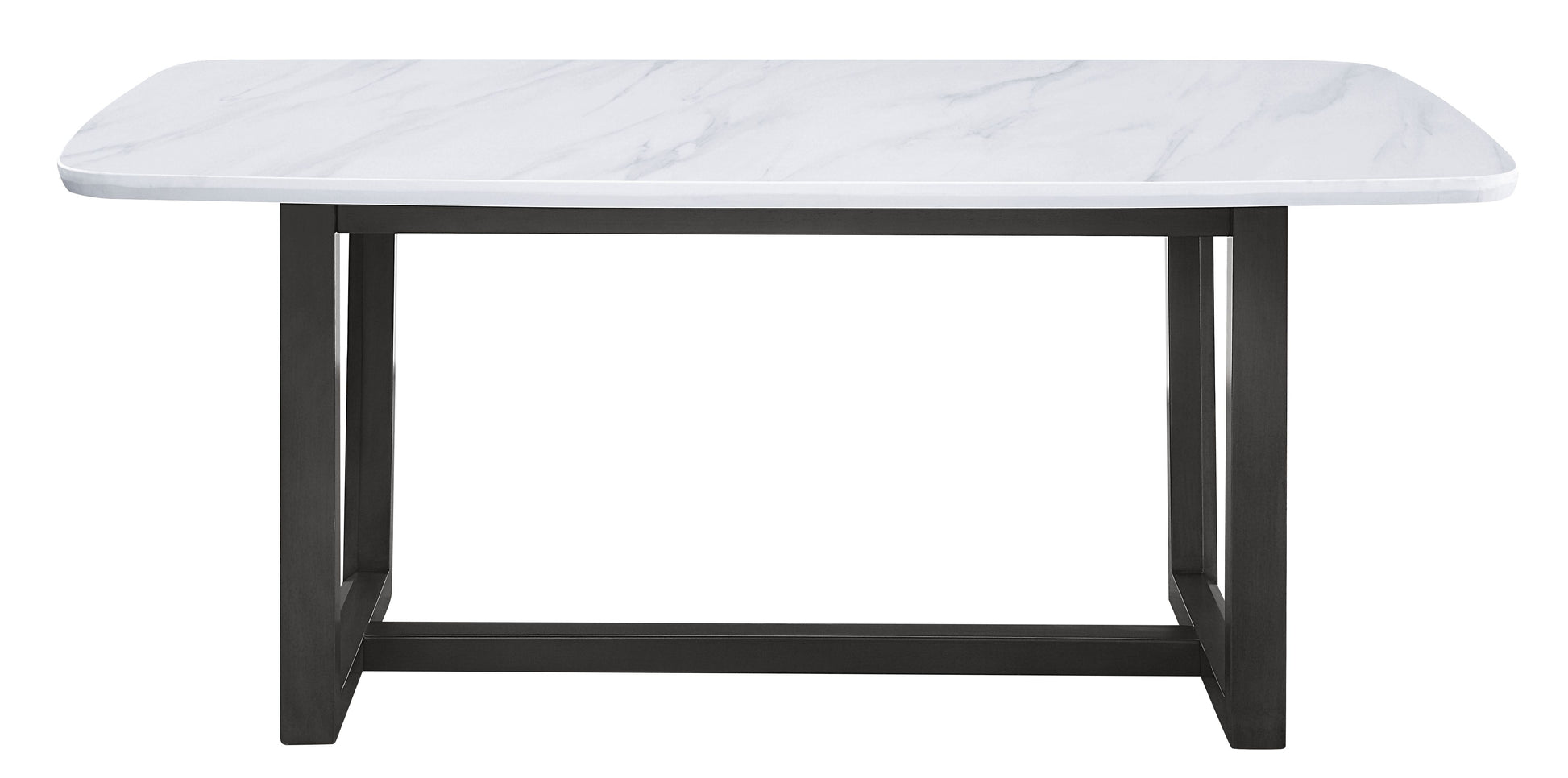 DINING TABLE W/MARBLE TOP