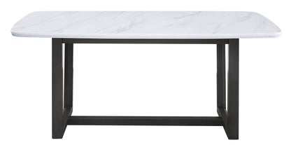 DINING TABLE W/MARBLE TOP