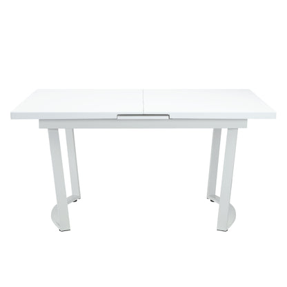 Seraphyne Dining Table, High Gloss White Finish