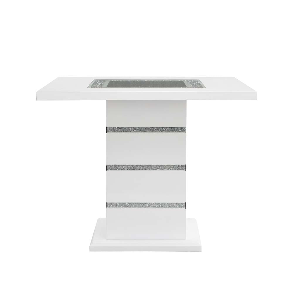 counter height table w/pedestal base