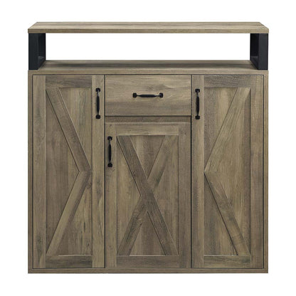 Shalisa Server, Rustic Oak Finish