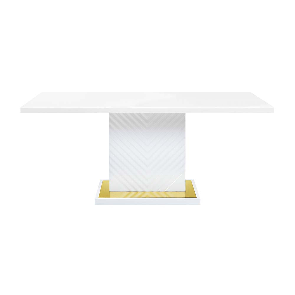 dining table w/pedestal base