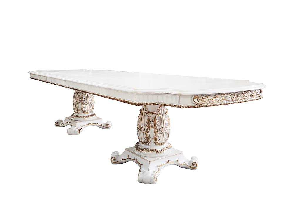 dining table w/pedestal base