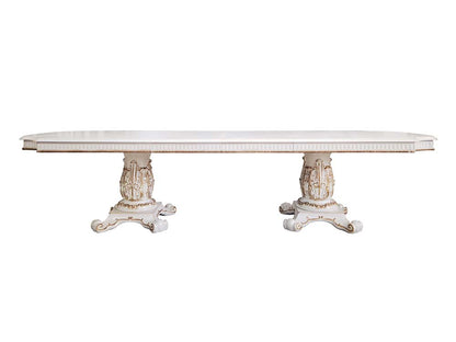 DINING TABLE W/PEDESTAL BASE