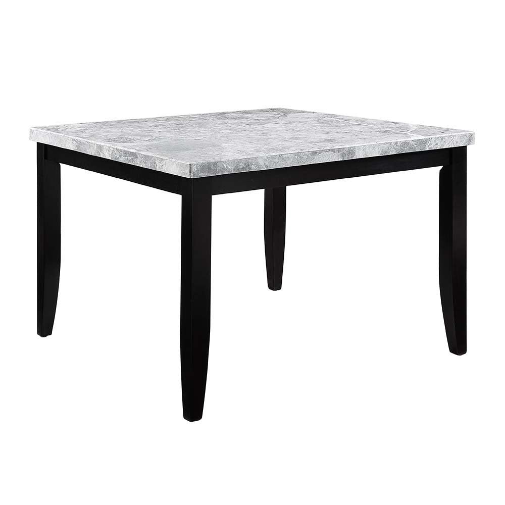 counter height table w/marble top