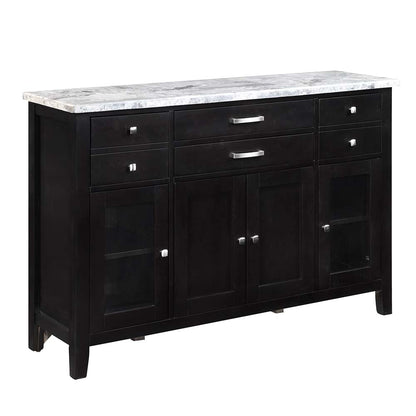 SERVER W/MARBLE TOP