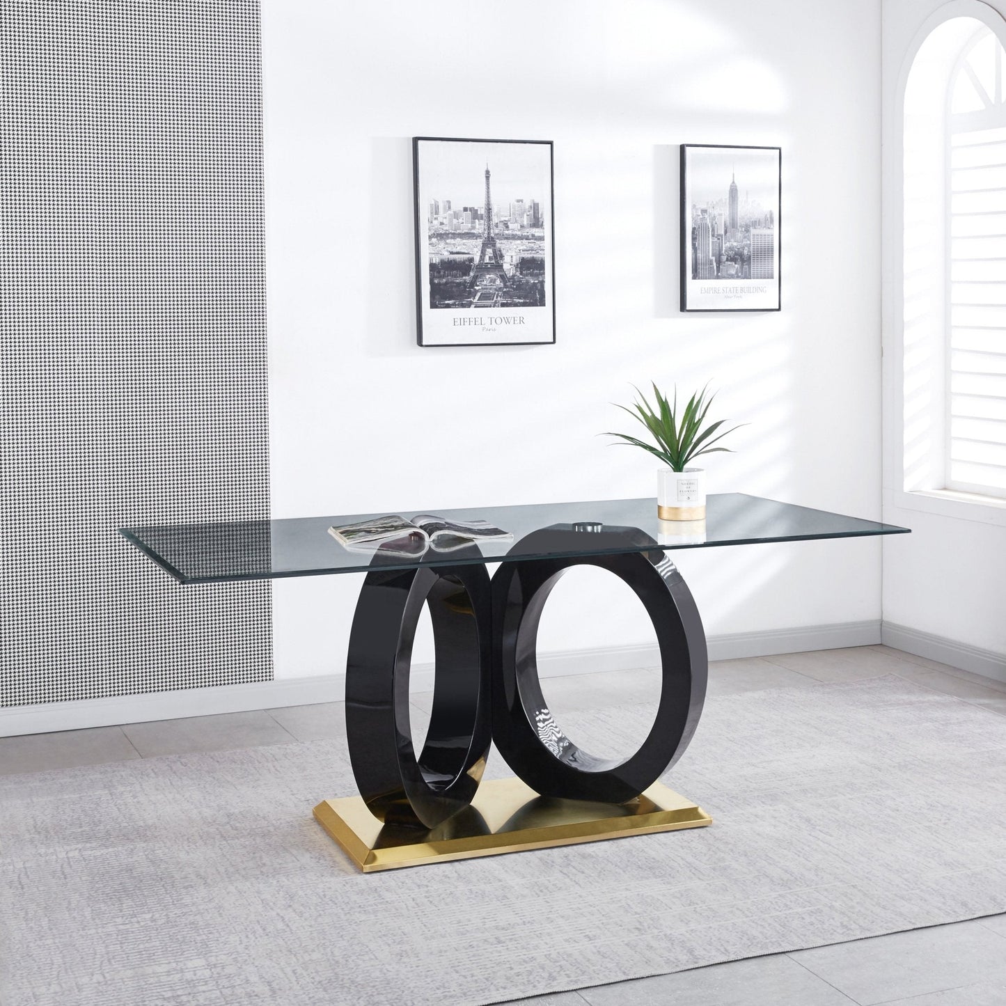 rdt398 dining table - artisan furniture