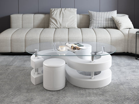 CT255 COFFEE TABLE SET - ARTISAN FURNITURE