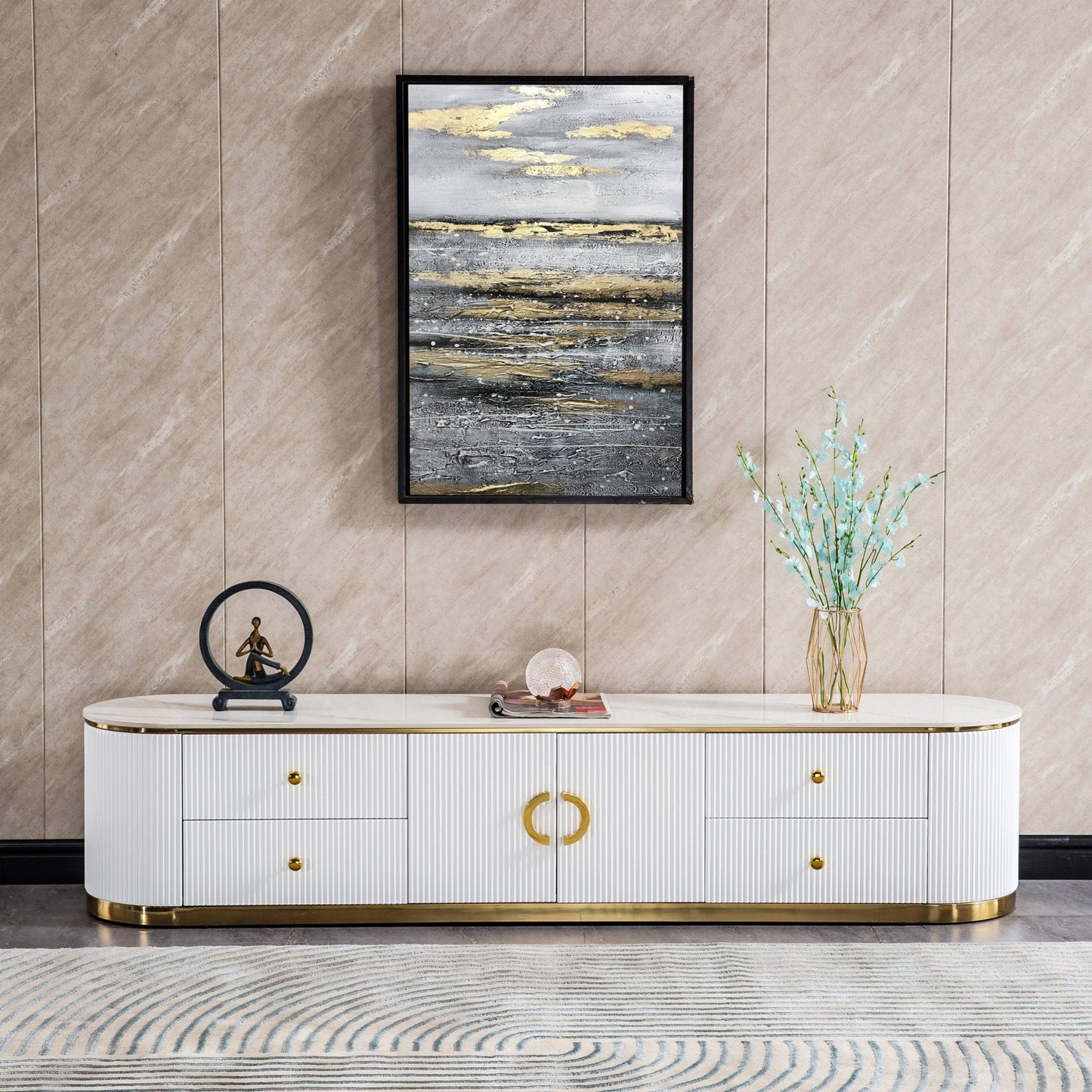 tv008 tv stand - artisan furniture