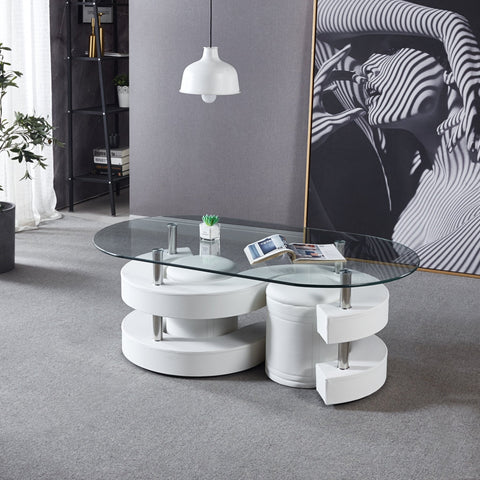 CT255 COFFEE TABLE SET - ARTISAN FURNITURE