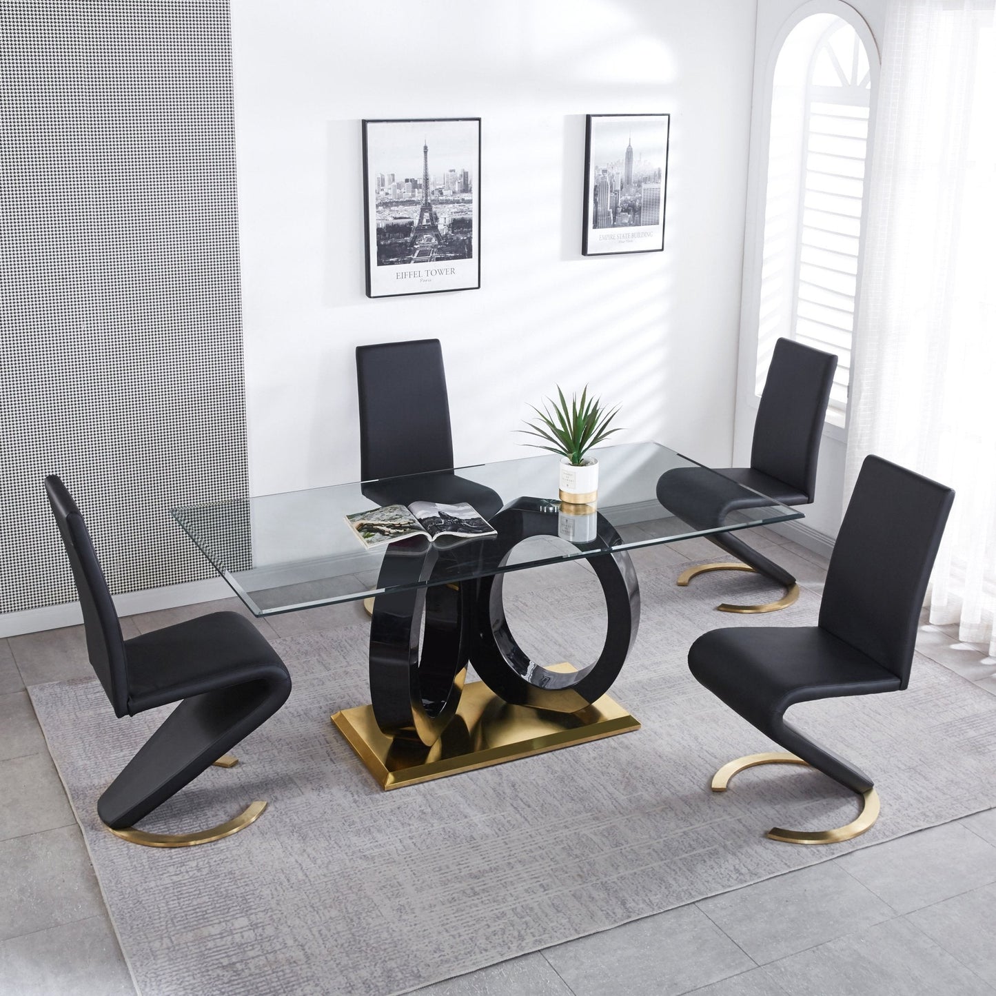 rdt398 dining table - artisan furniture