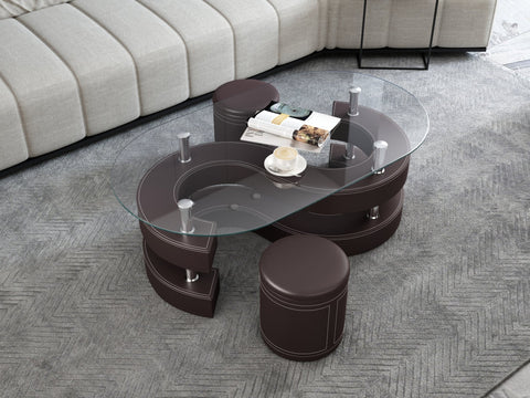 CT255 COFFEE TABLE SET - ARTISAN FURNITURE