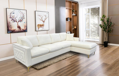 Flavia Cream Sectional