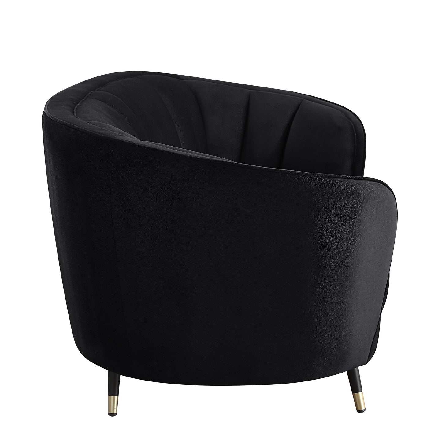 tartys sofa, black velvet