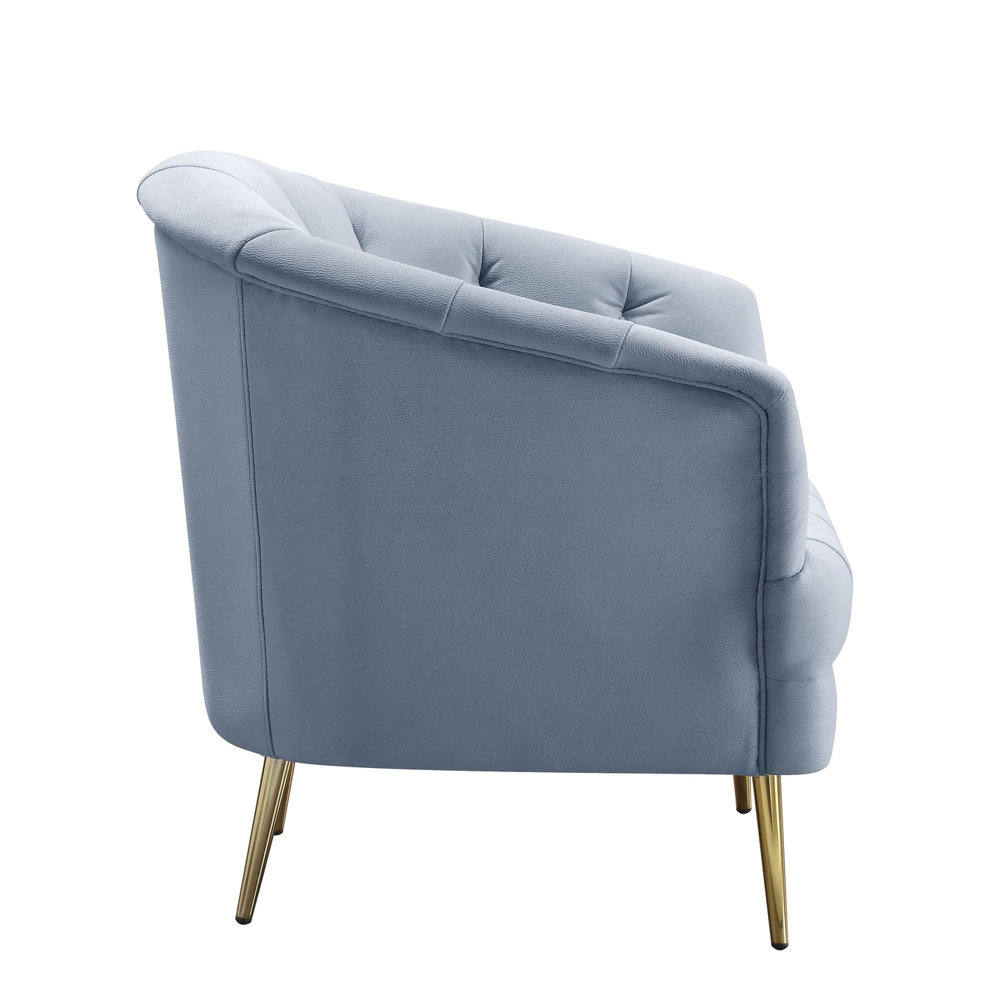 tasnim chair, light gray velvet