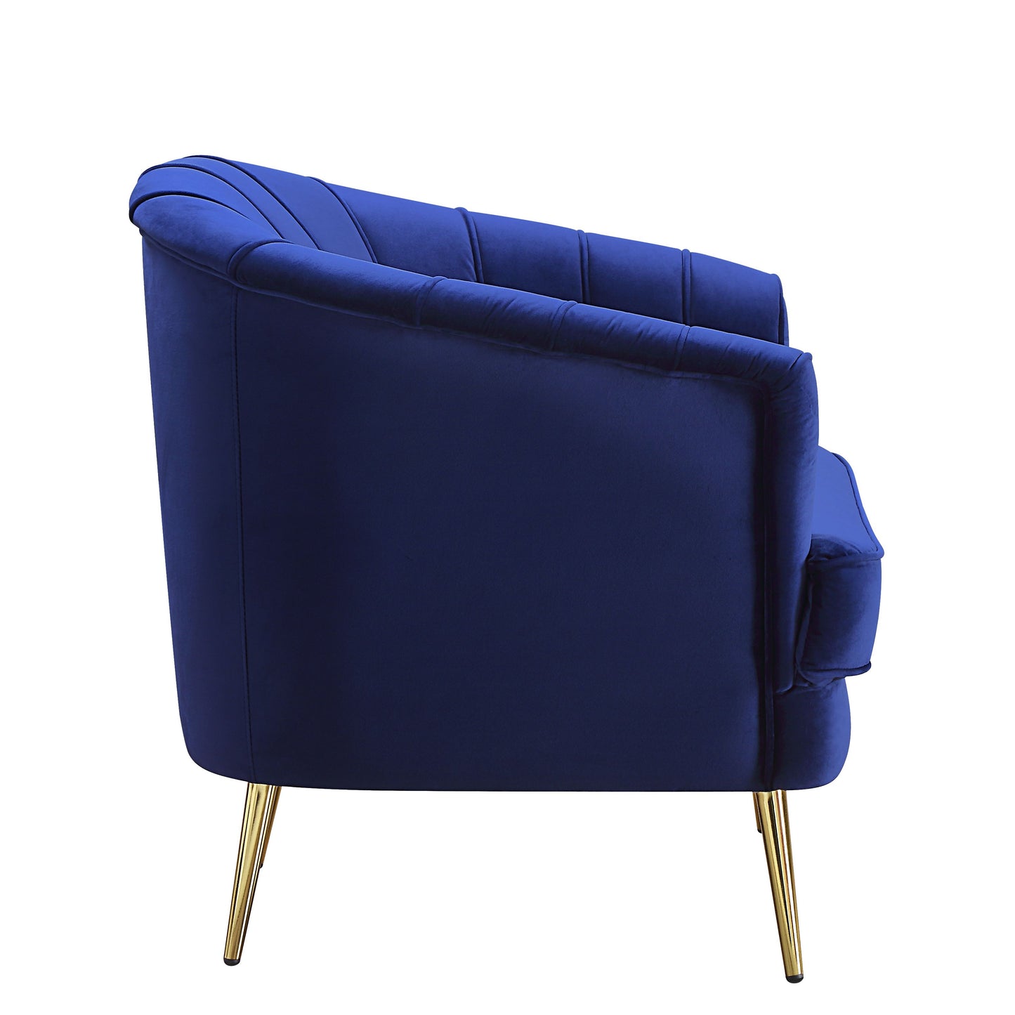 tavin sofa, blue velvet