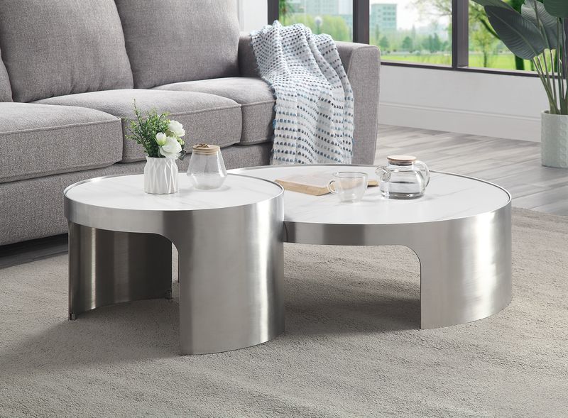 nesting coffee table set