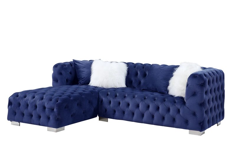 sectional sofa w/4 pillows