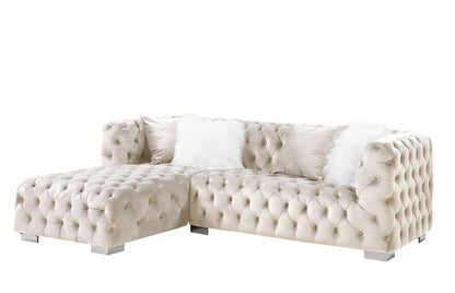 SECTIONAL SOFA W/4 PILLOWS