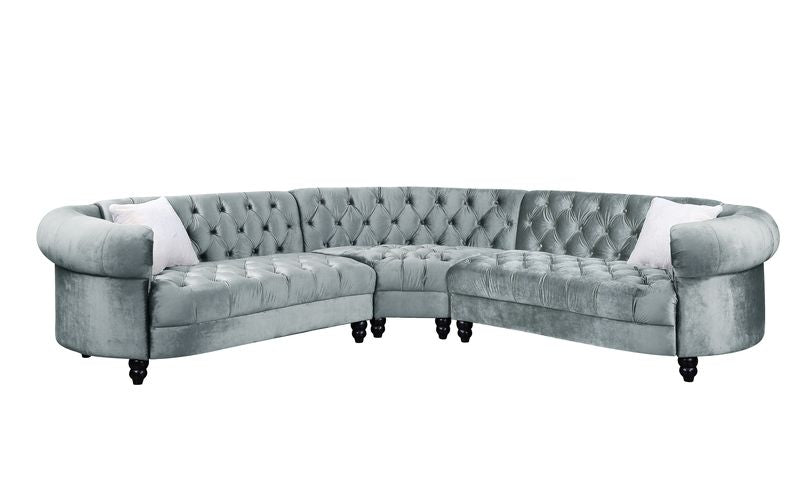 sectional sofa w/2 pillows
