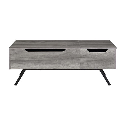 Ioakim Coffee Table W/Lift Top, Gray Oak Finish