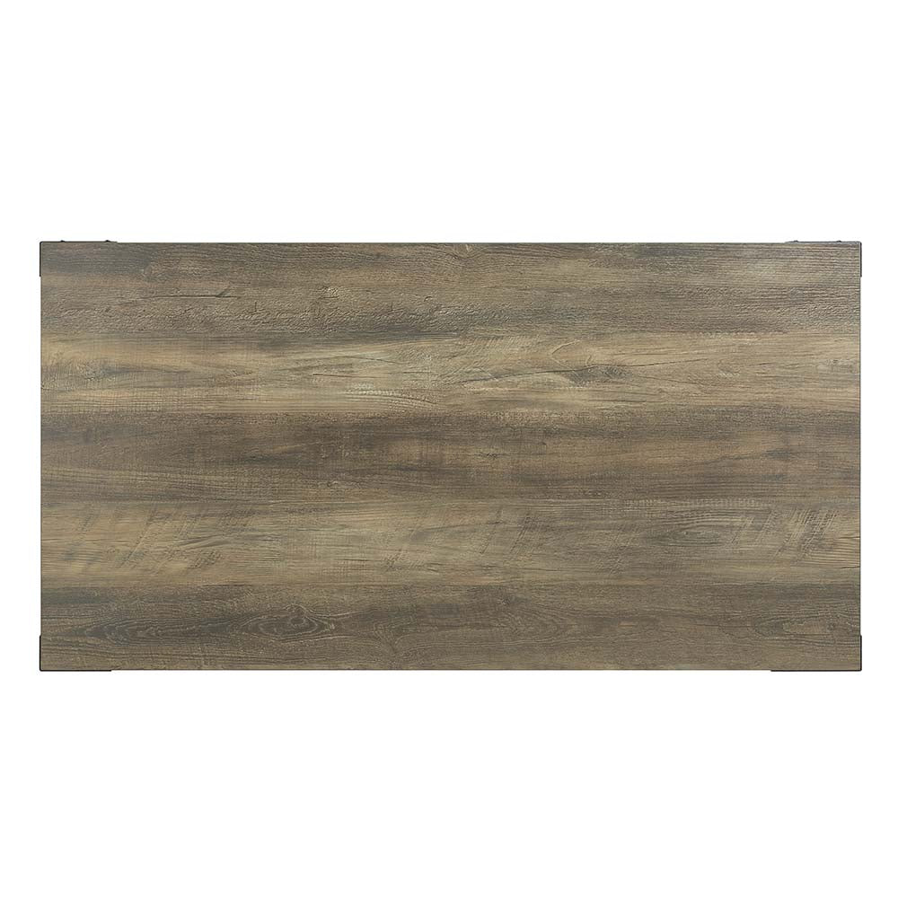 shalisa coffee table, rustic oak finish