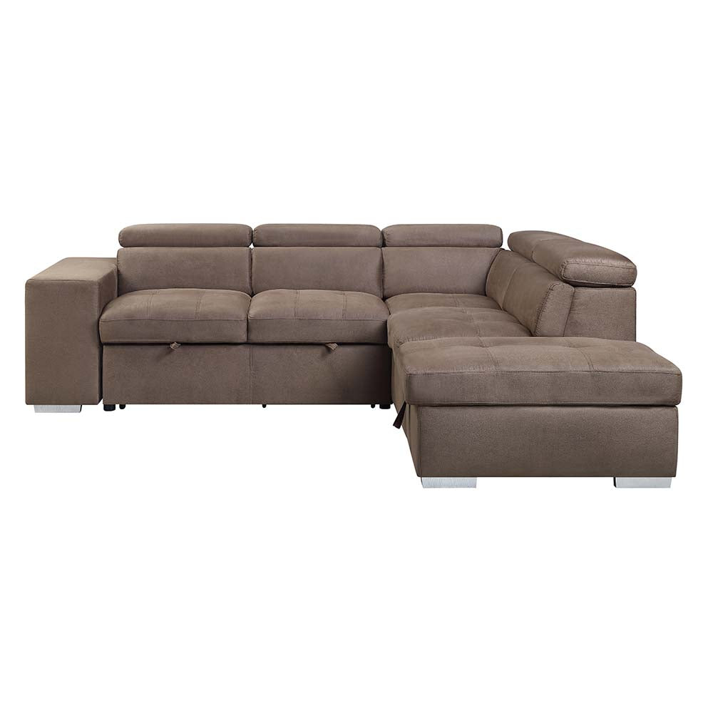 sectional sofa w/sleeper