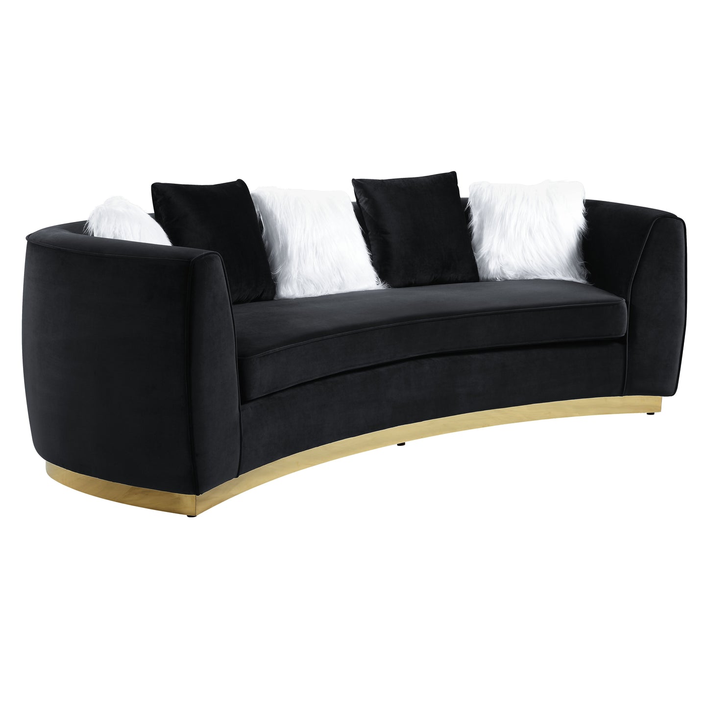 sofa w/5 pillows