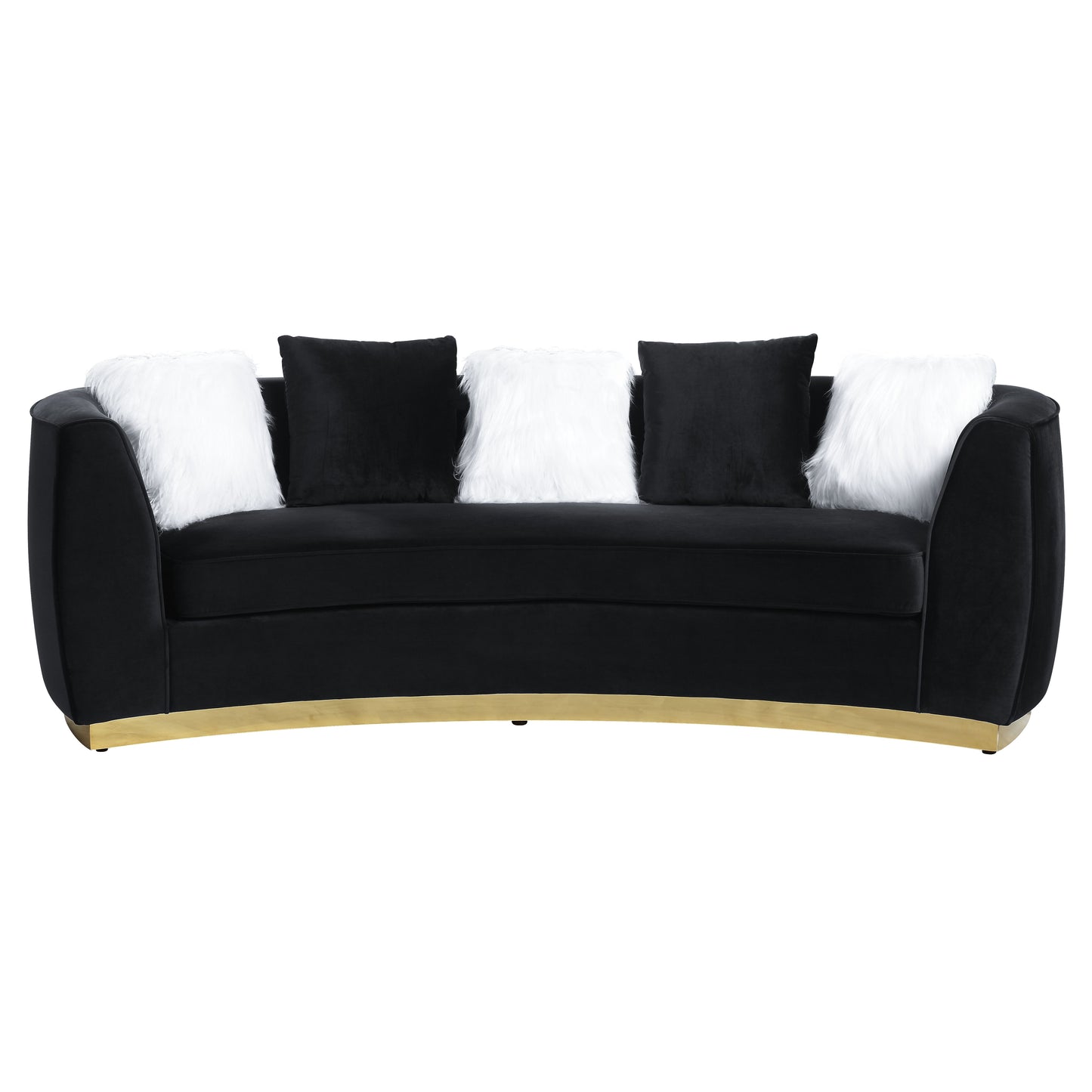 sofa w/5 pillows