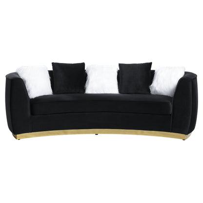 SOFA W/5 PILLOWS