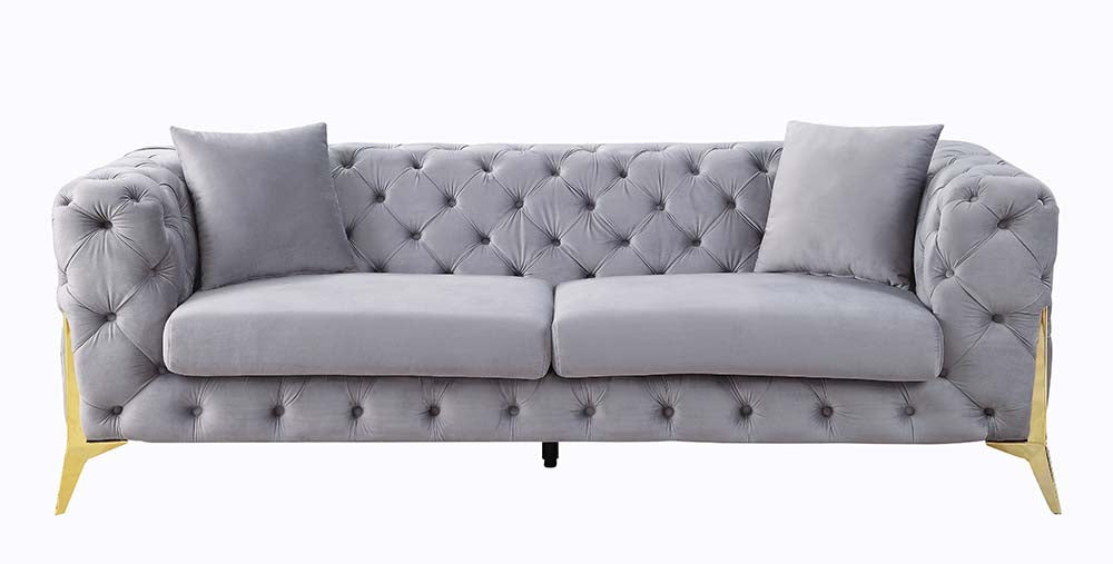 sofa w/2 pillows