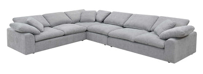 SECTIONAL SOFA W/6 PILLOWS