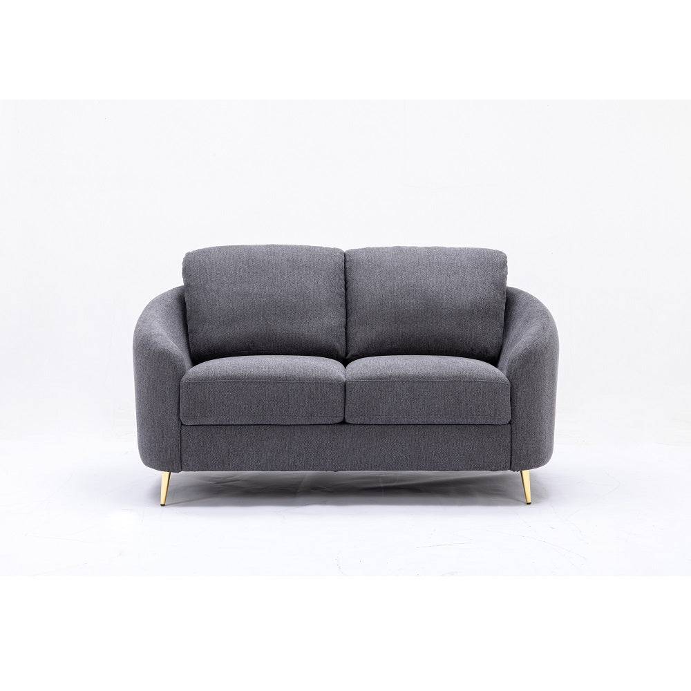 verster loveseat, gray linen