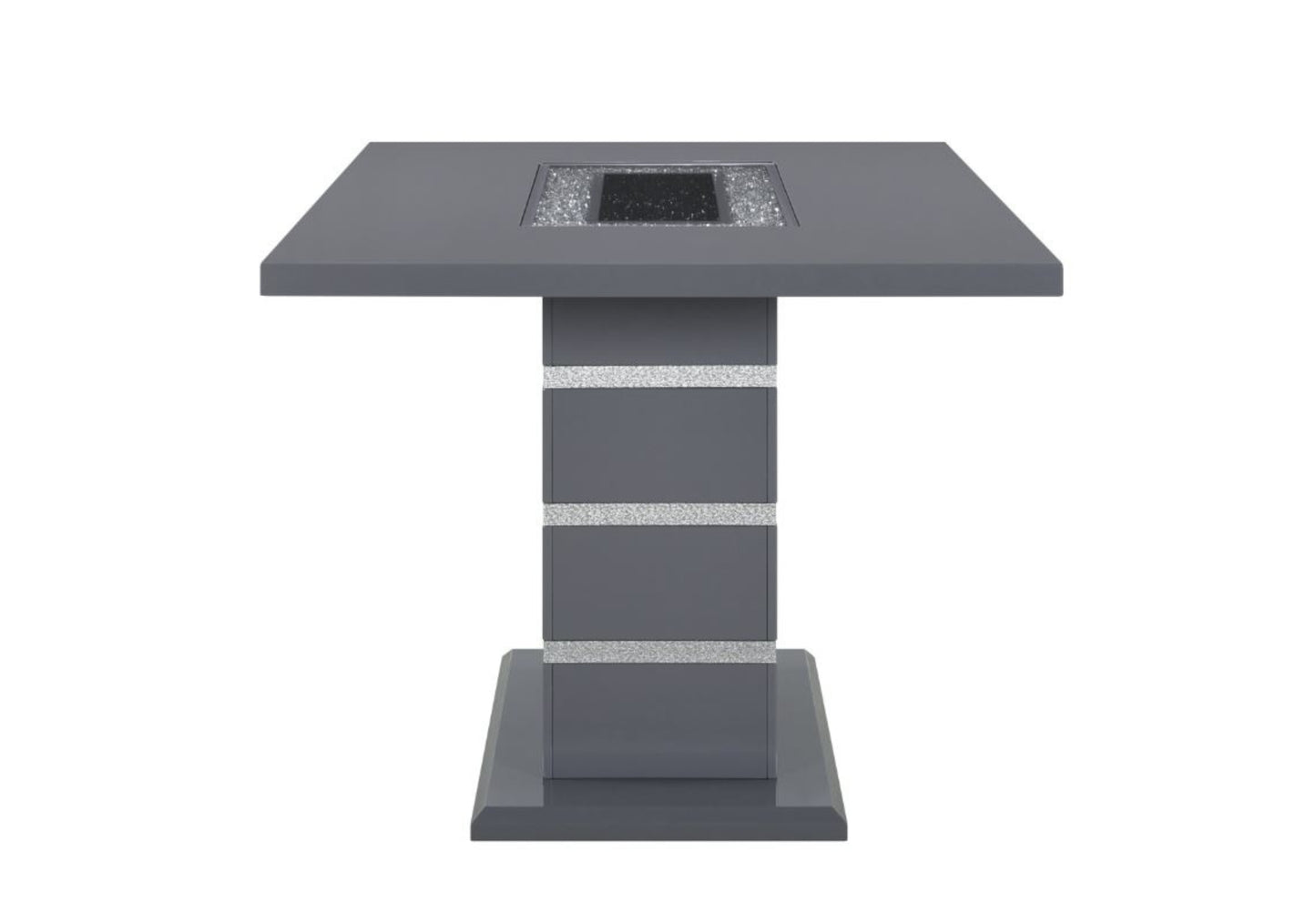 andros dark grey rectangular bar table rectangular bar table