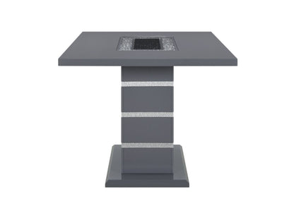 Andros Dark Grey Rectangular Bar Table RECTANGULAR BAR TABLE