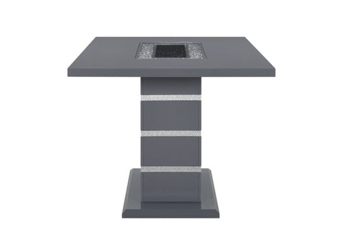 Andros Dark Grey Rectangular Bar Table RECTANGULAR BAR TABLE