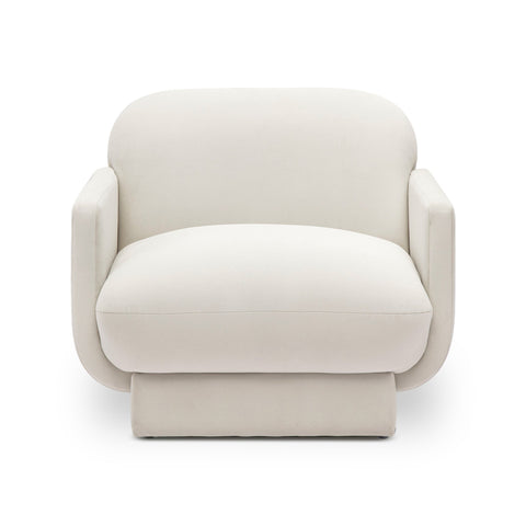 Delphine Beaumont Performance Velvet Accent Chair - image 2