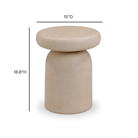Ines Montrose Concrete Indoor/Outdoor Side Table - image 5